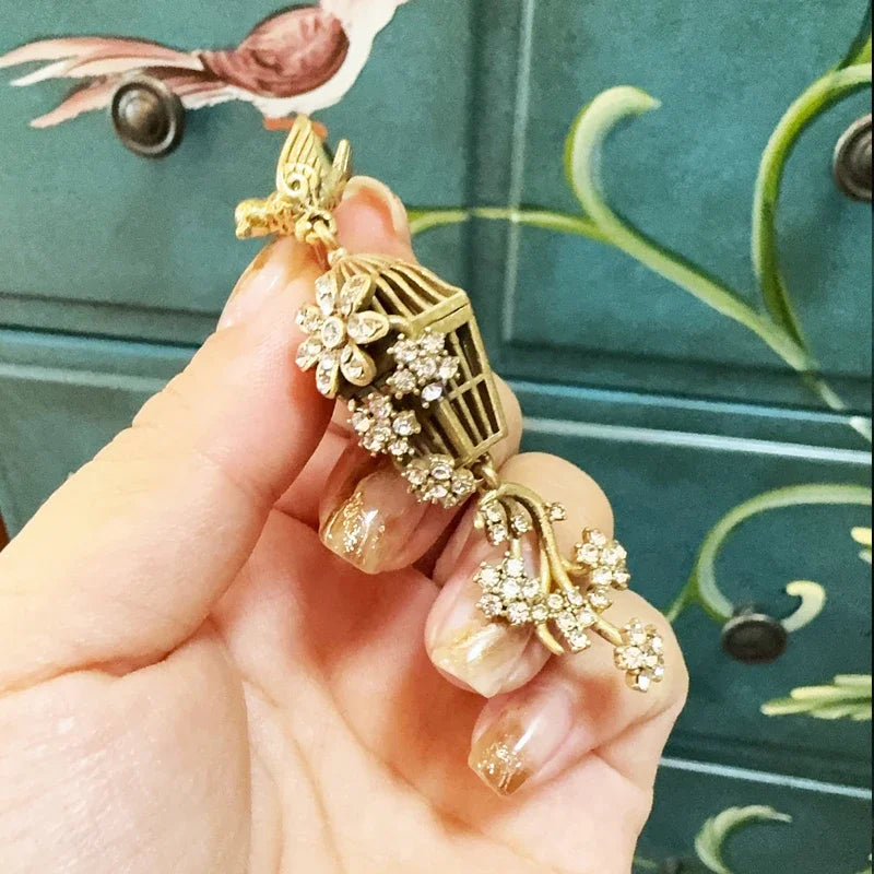 Bird Cage Earrings