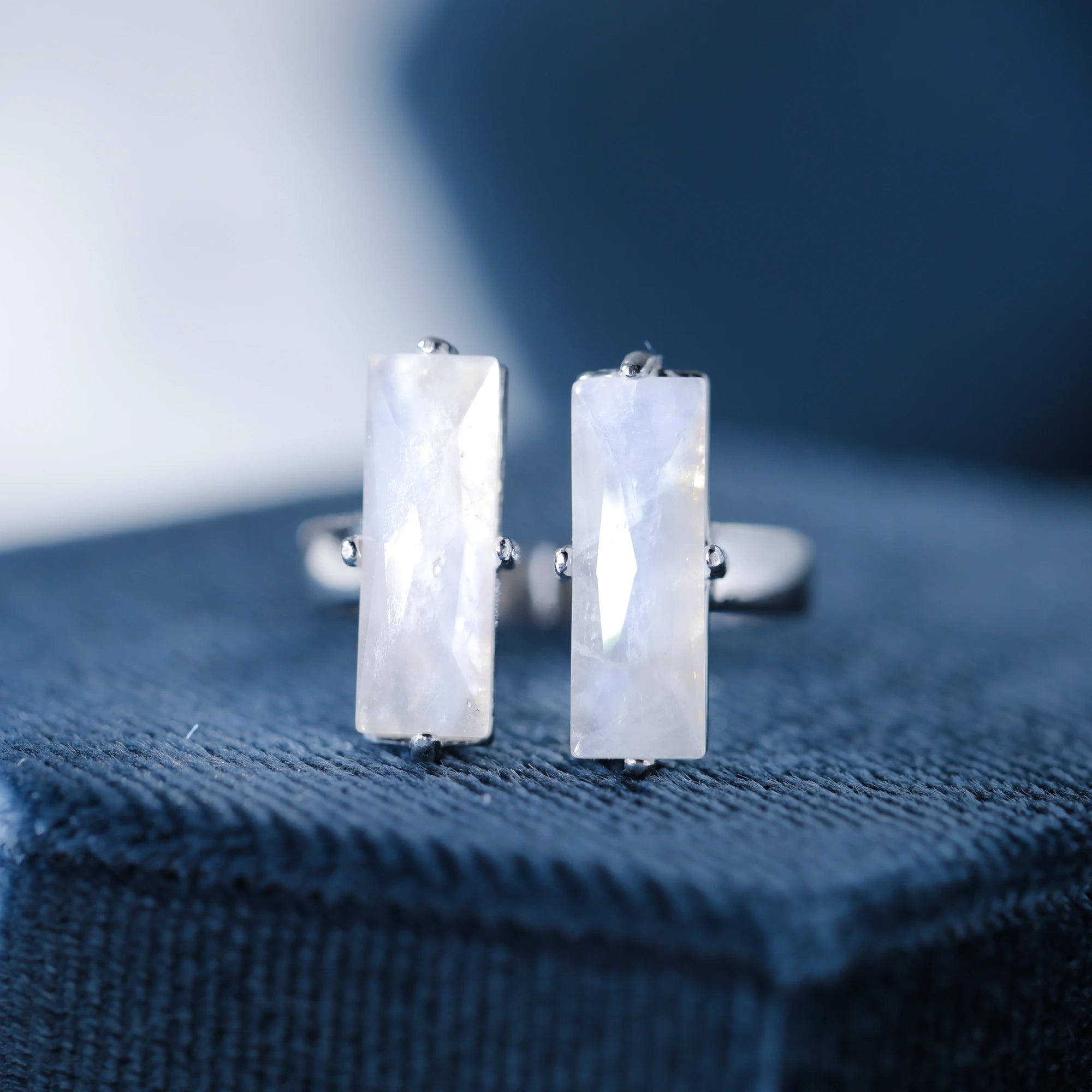 Moonstone Engagement Ring