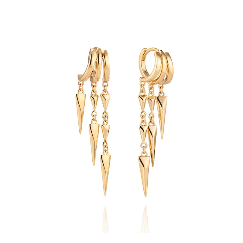 Triple Hoop Earrings