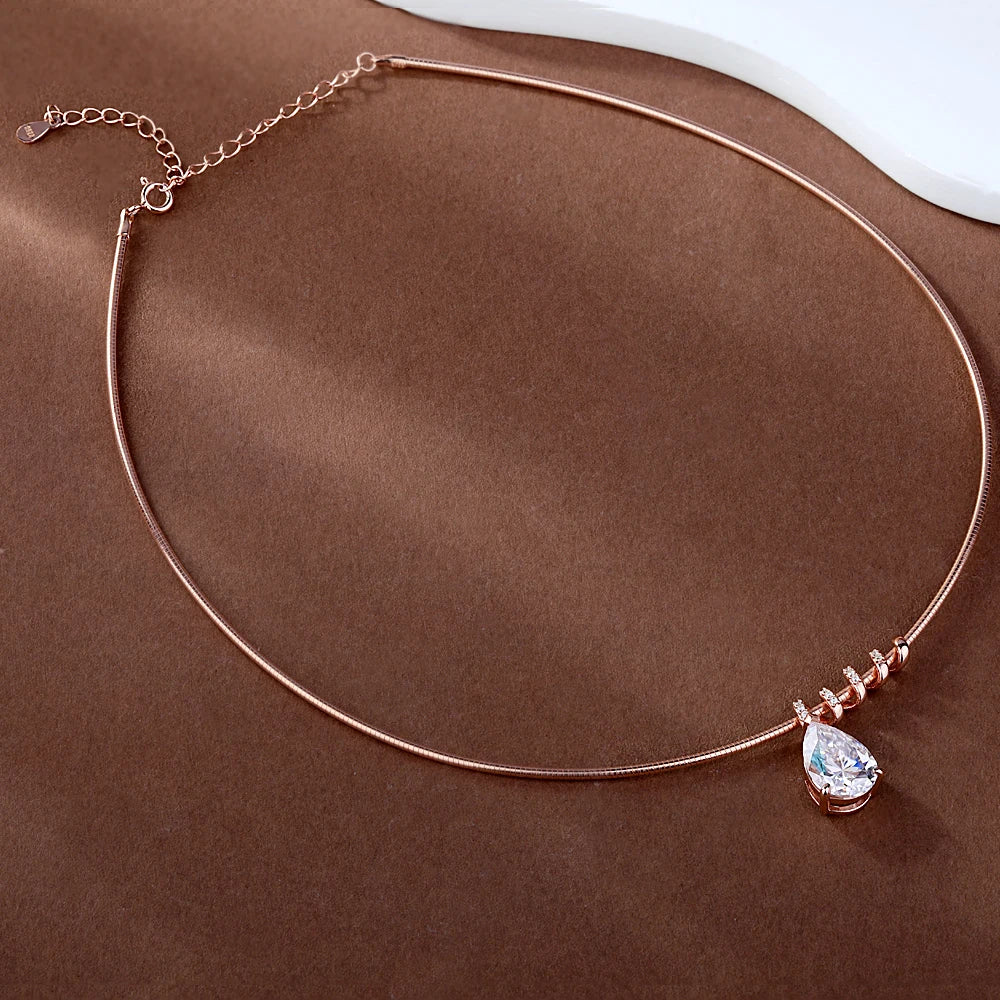 Waterdrop Snake Necklace