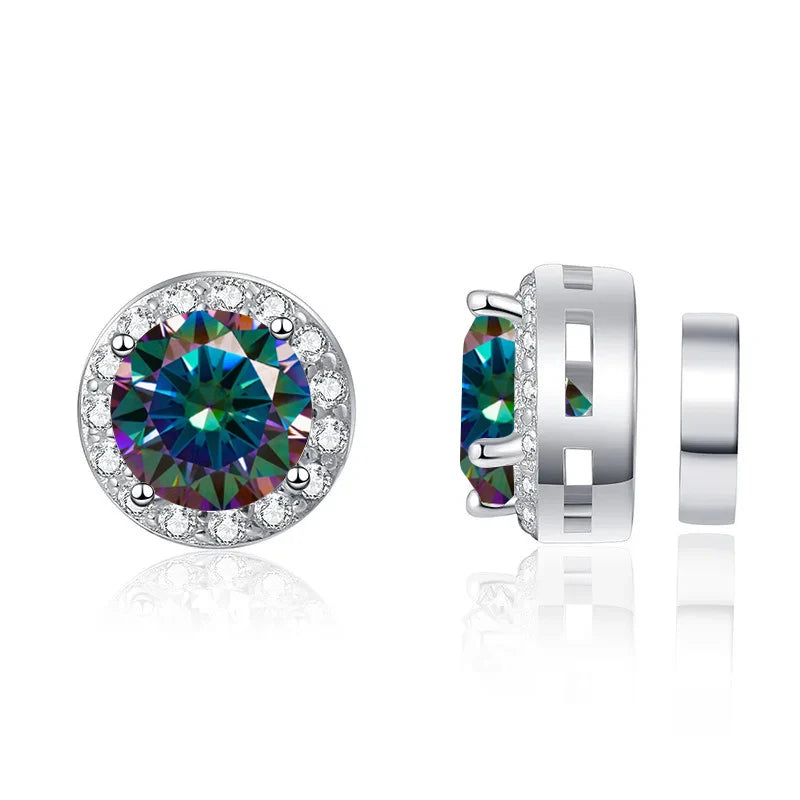 Magnetic Moissanite Earrings