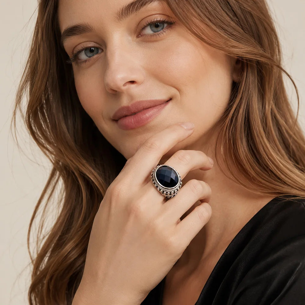 Black Skull Ring