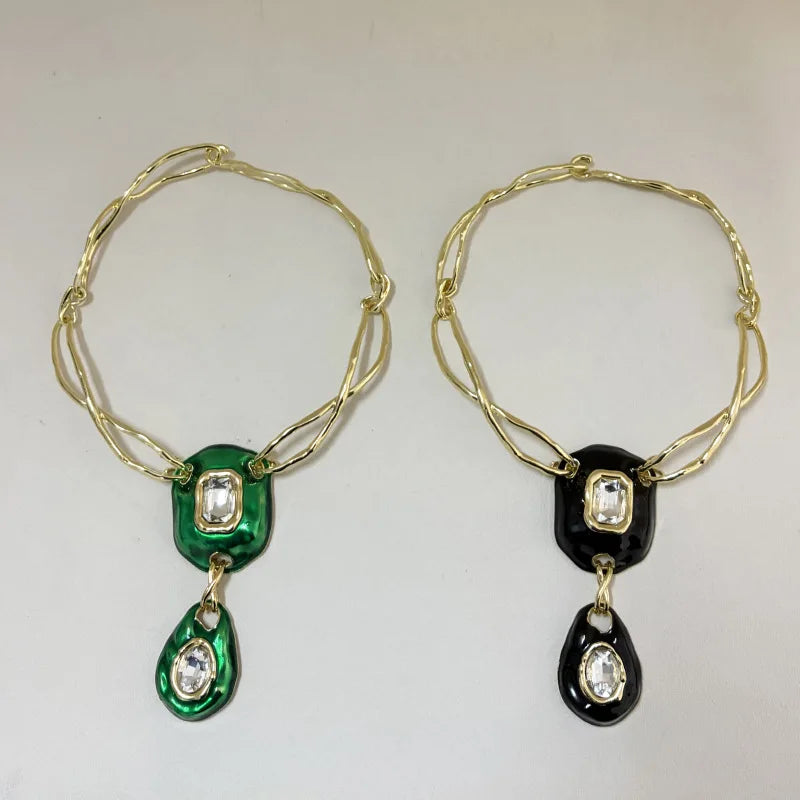Geometric Pendant Necklace