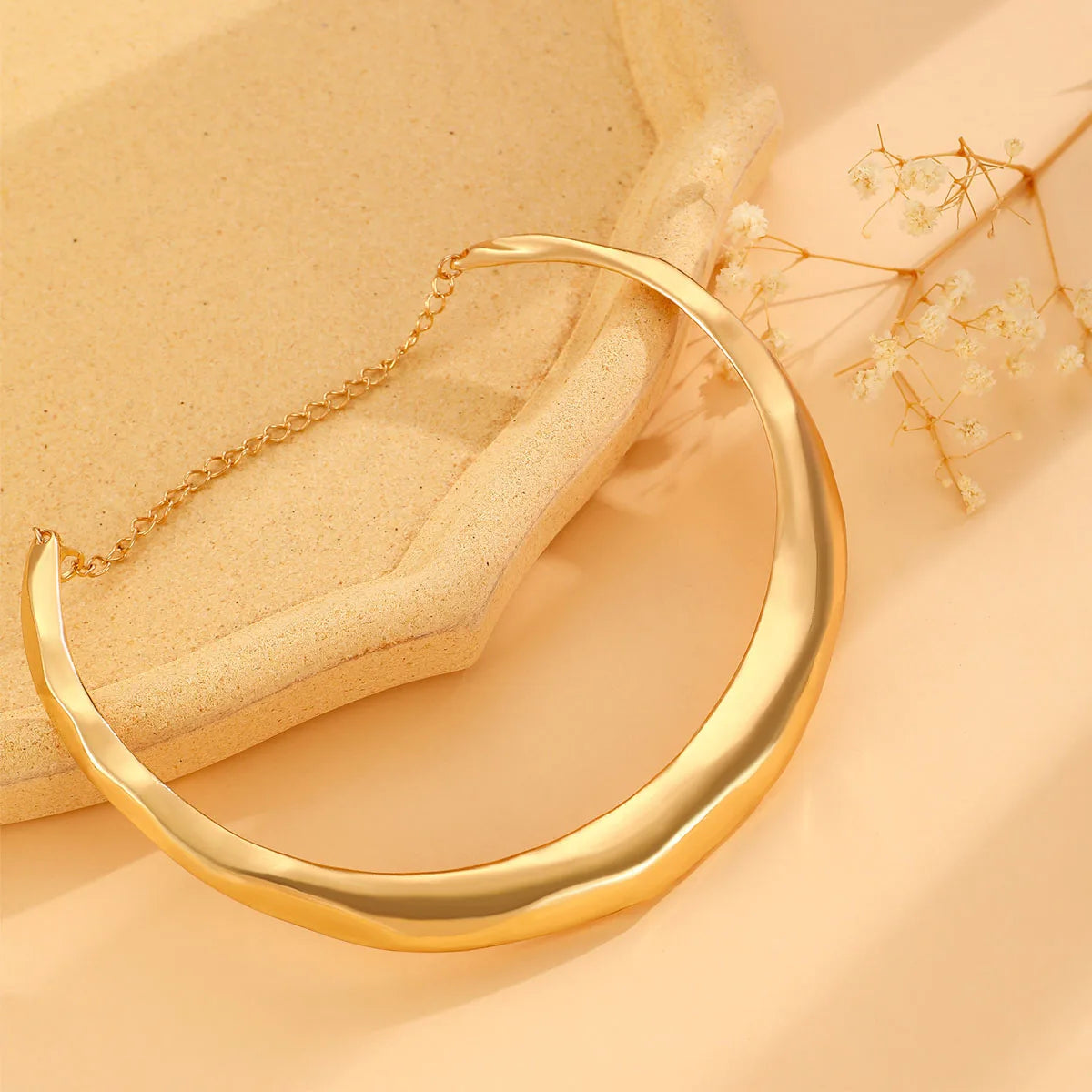 Geometric Metal Choker