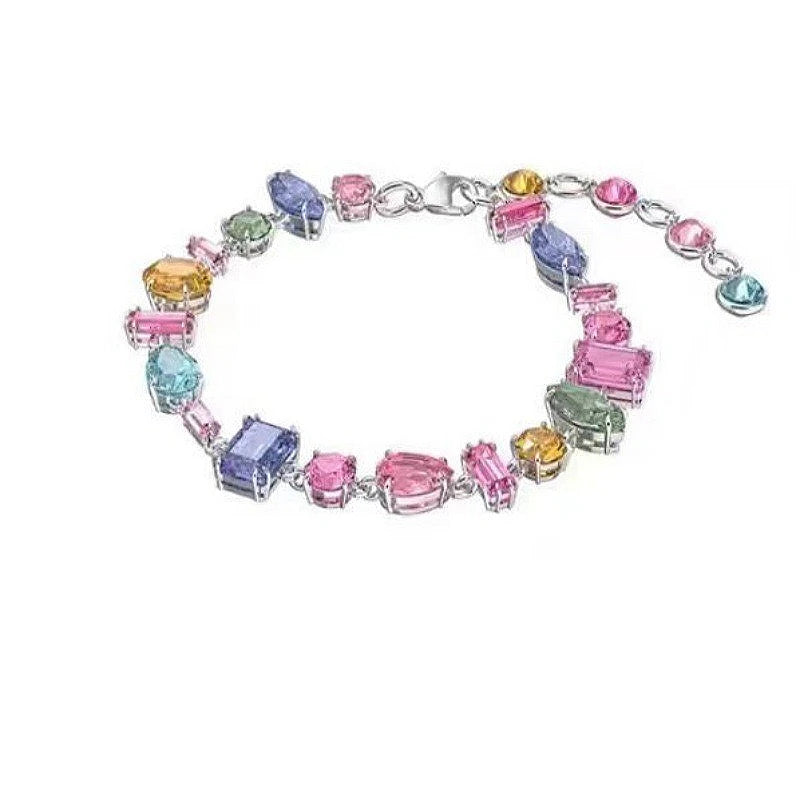 Colorful Crystal Choker Set