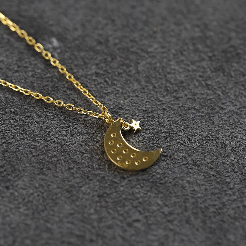Star Moon Necklace