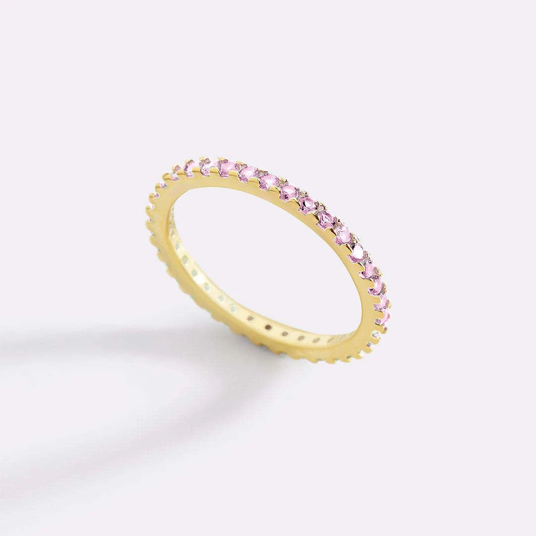 Birthstone Eternity Ring