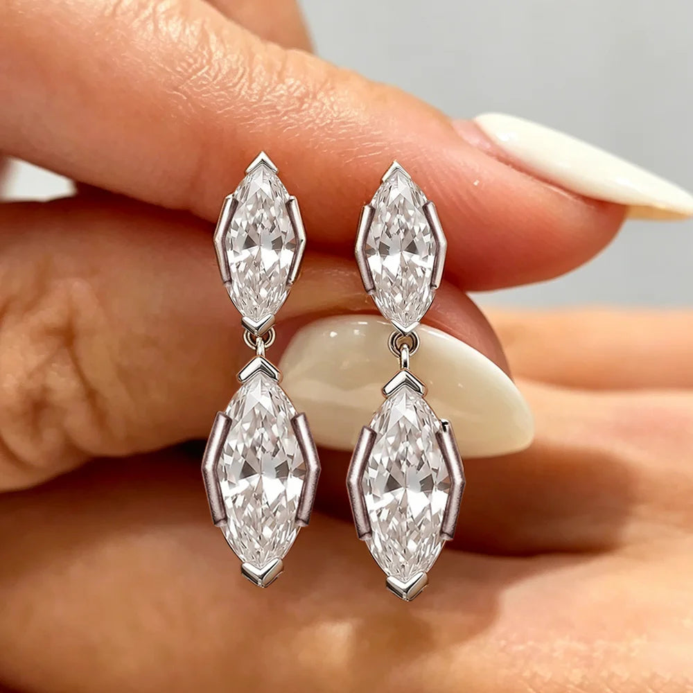 Marquise Drop Earrings