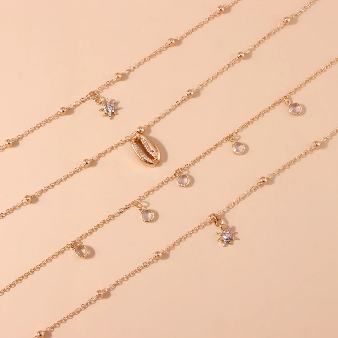 Layered Charm Necklace