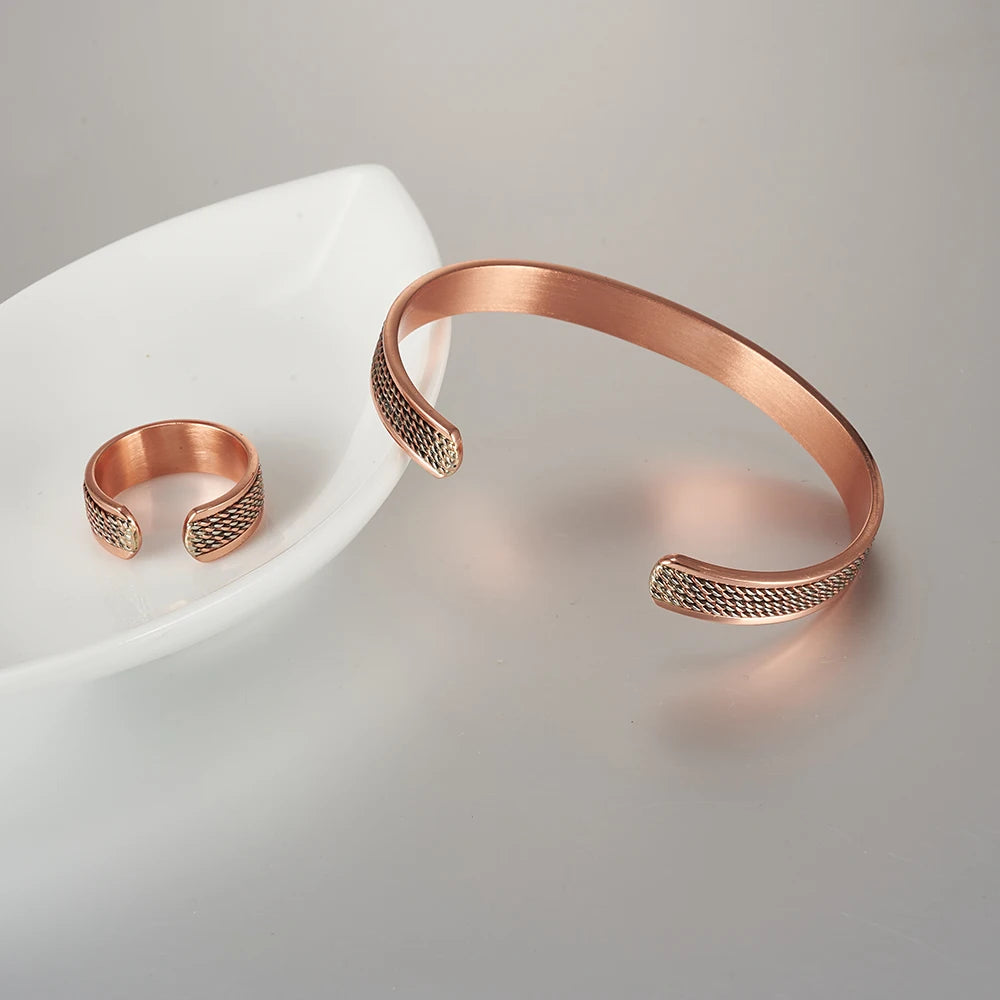 Copper Jewelry Gift Set