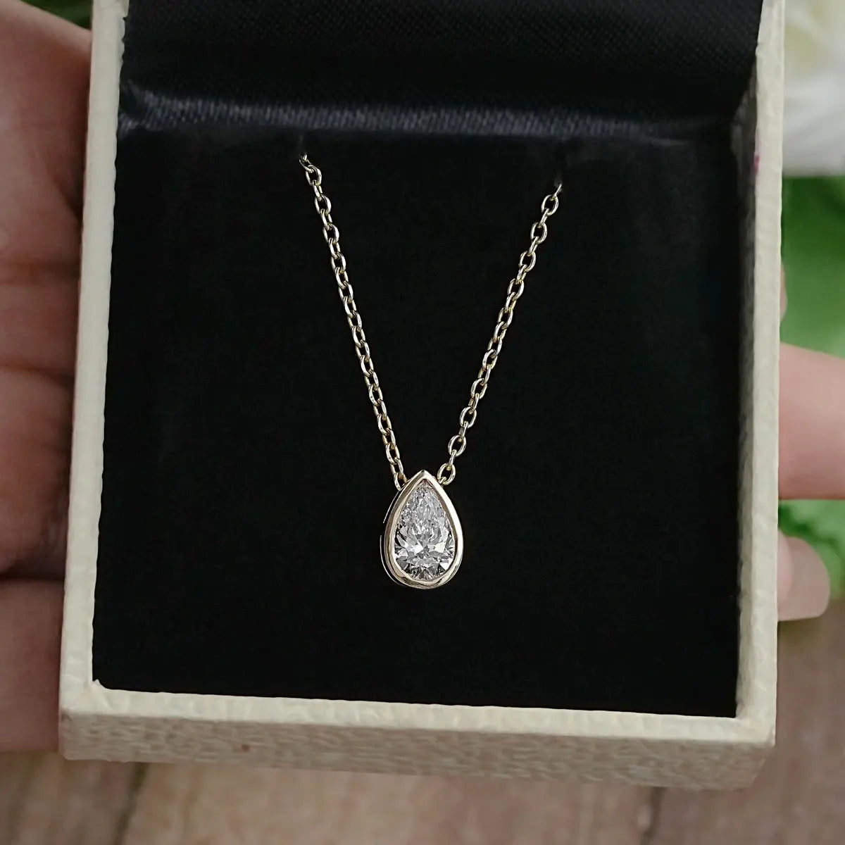 Solitaire Pendant Necklace