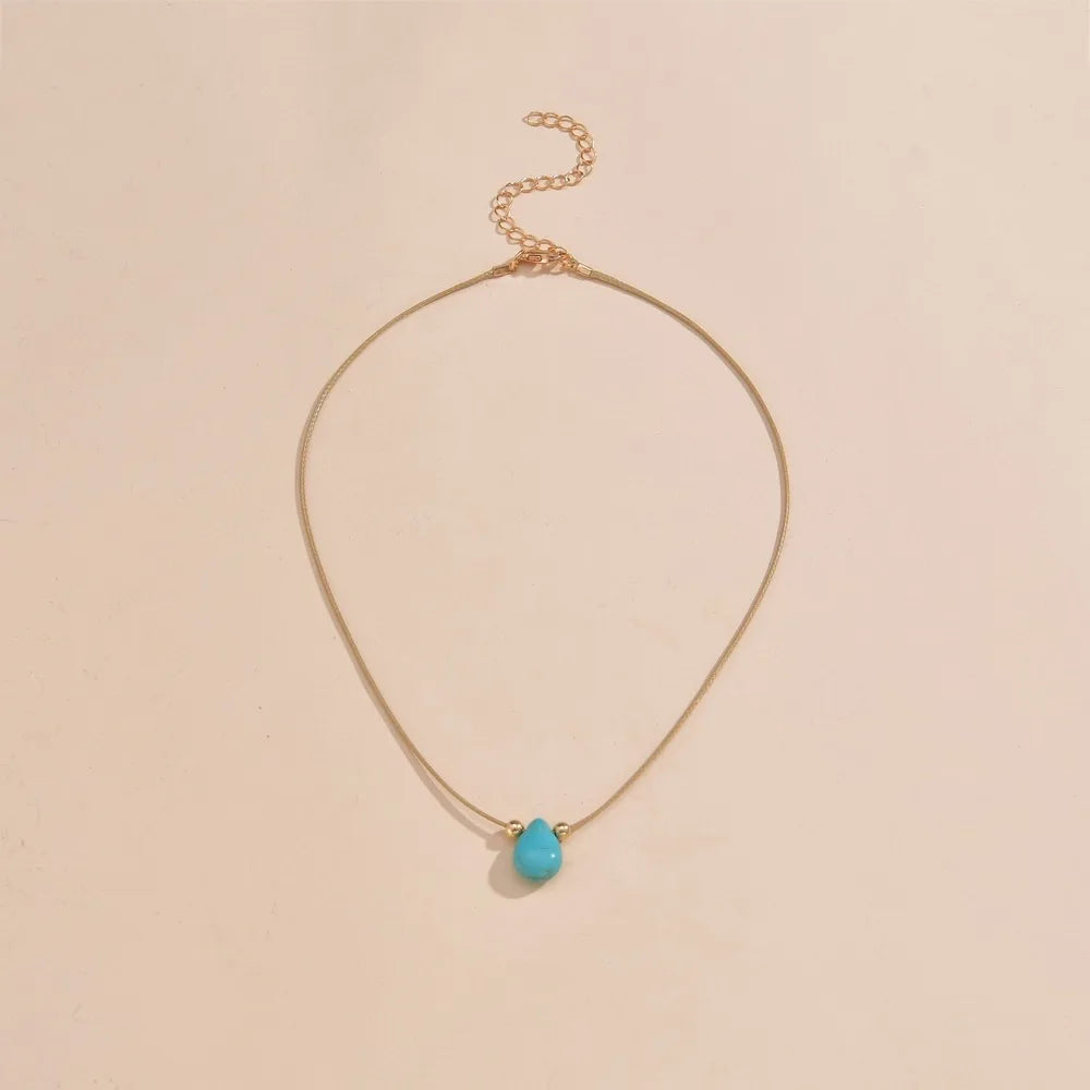 Turquoise Pendant Necklace