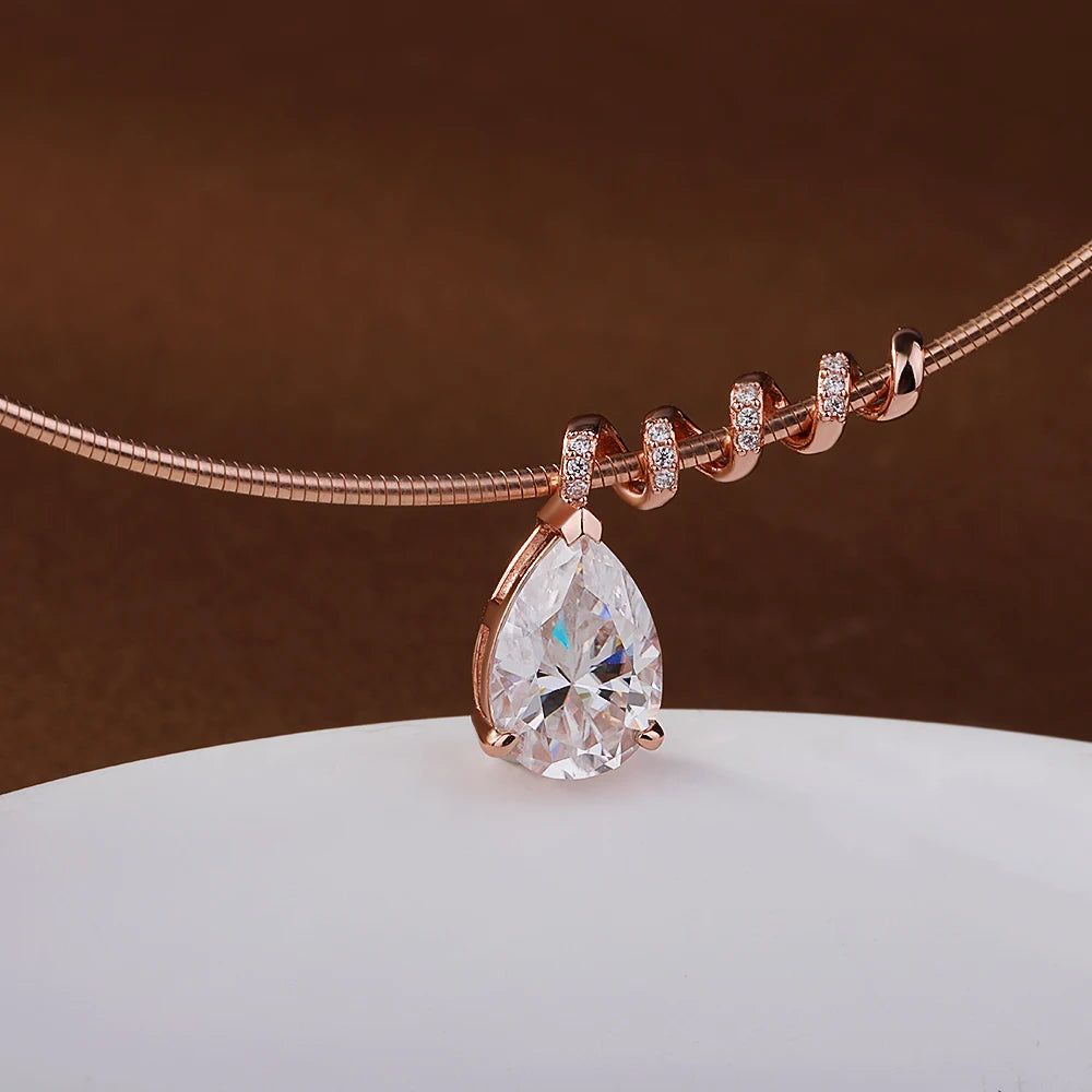 Waterdrop Snake Necklace