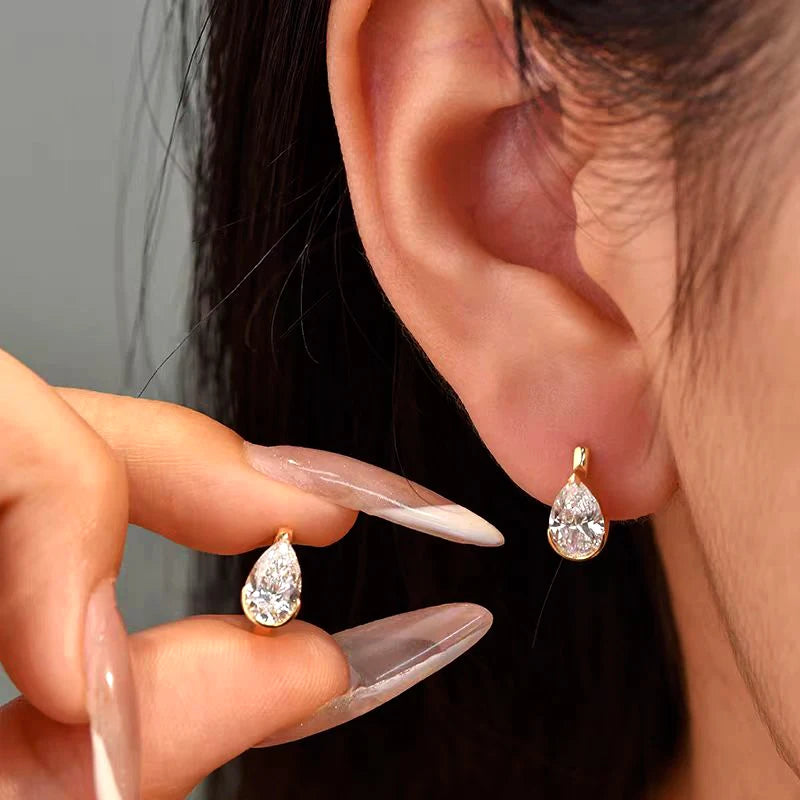 Waterdrop Stud Earrings