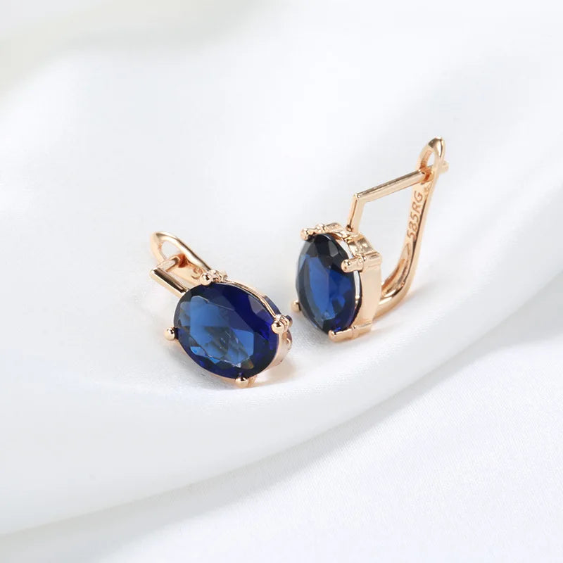 Sapphire Gemstone Earrings