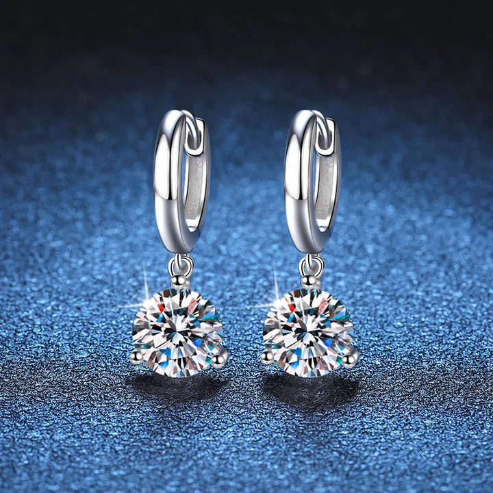 Certified Moissanite Earrings