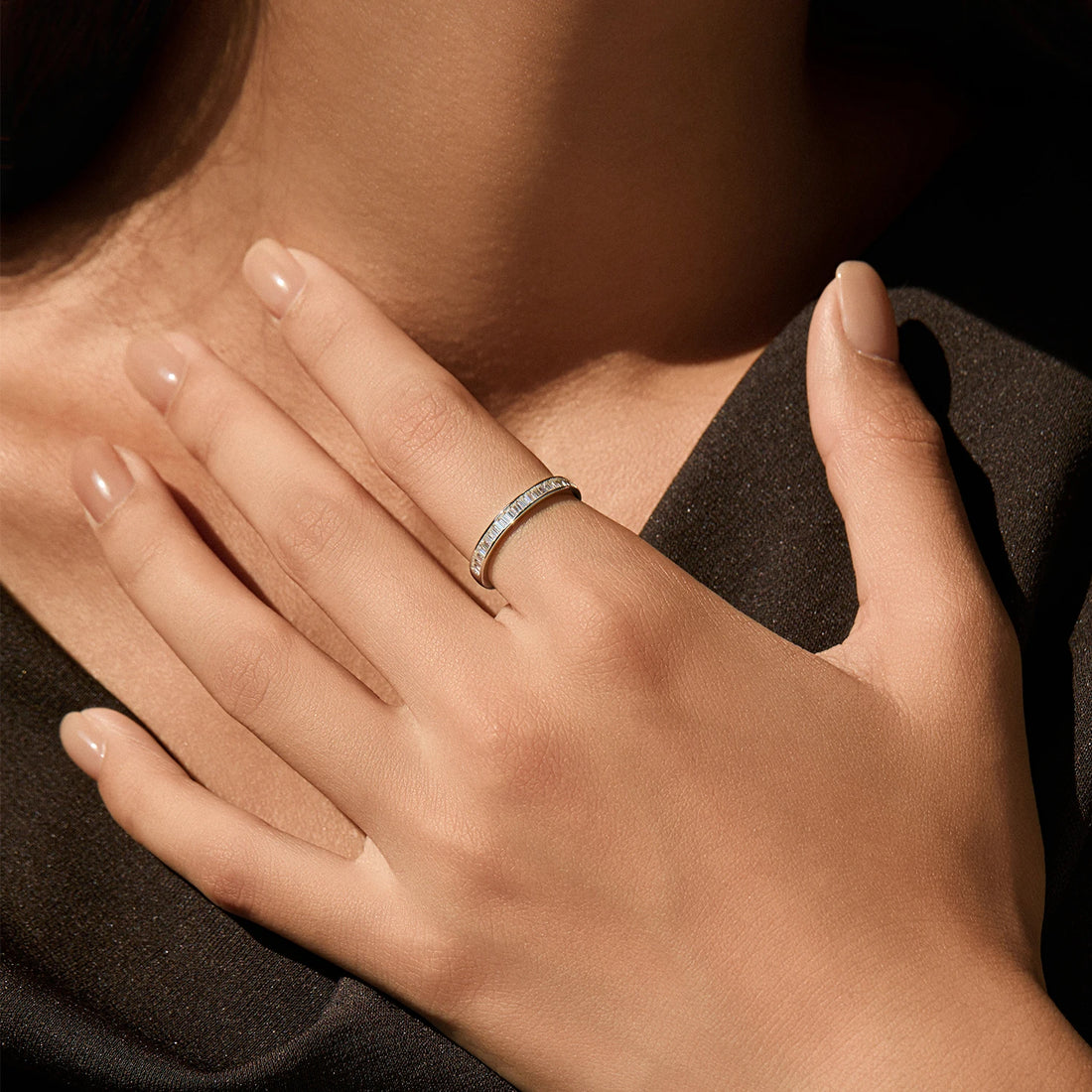 Rectangle Eternity Ring