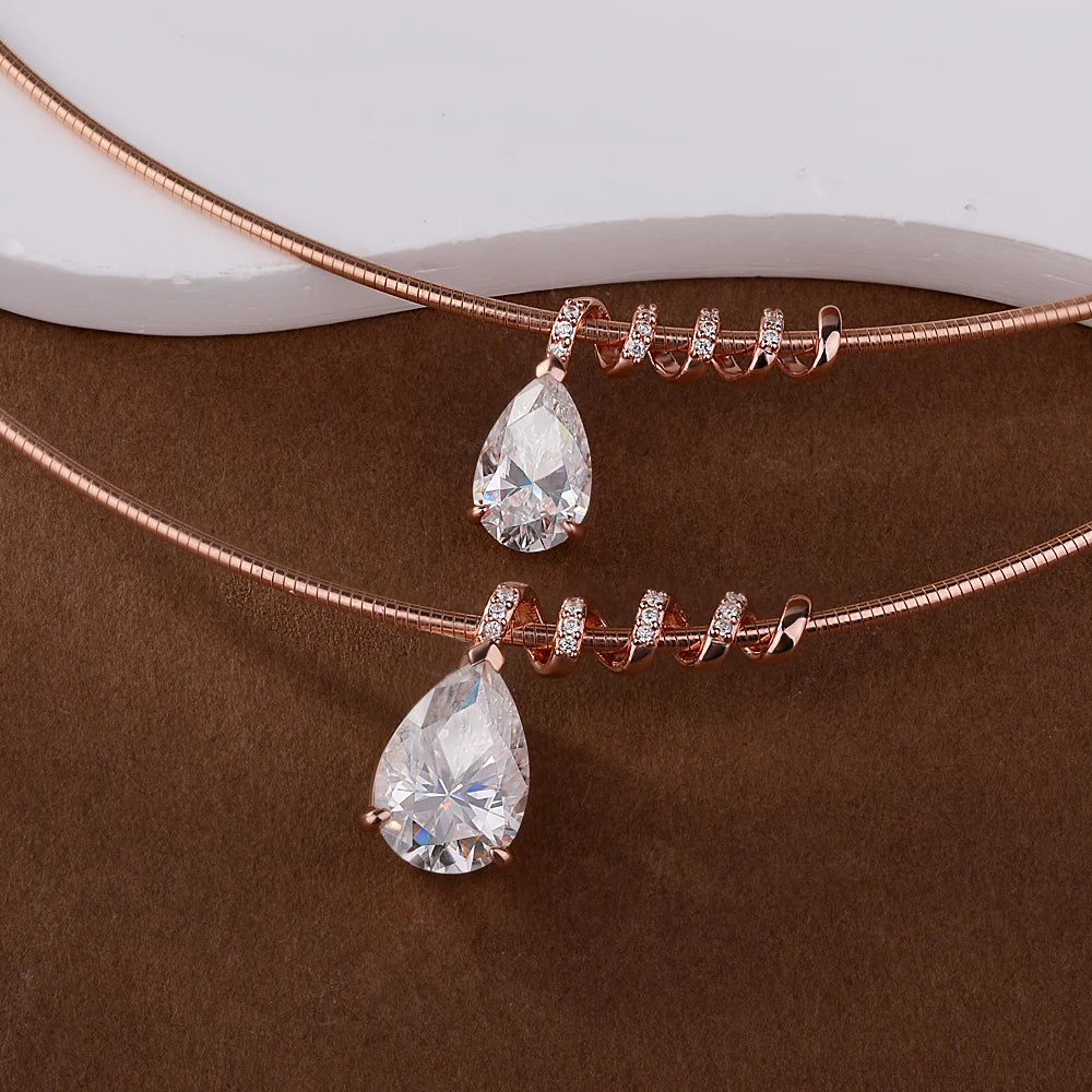 Waterdrop Snake Necklace