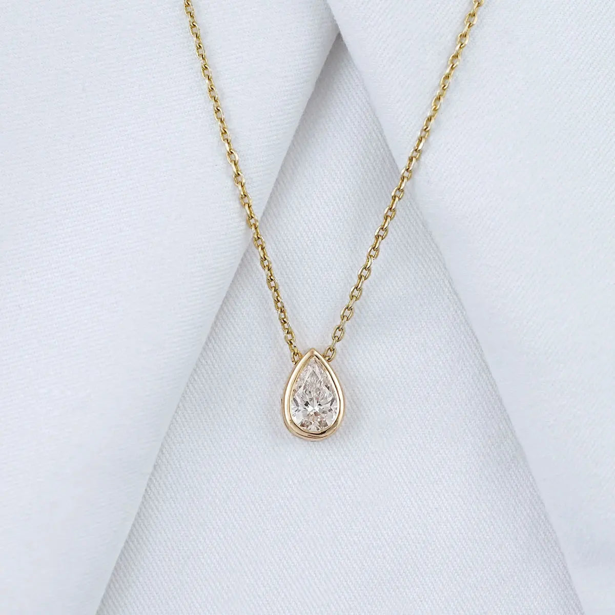 Solitaire Pendant Necklace