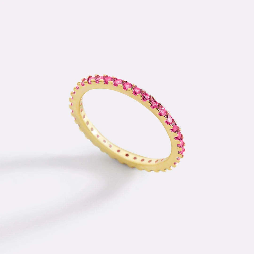Birthstone Eternity Ring