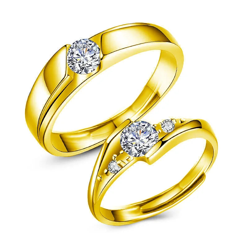 Adjustable Couple Ring