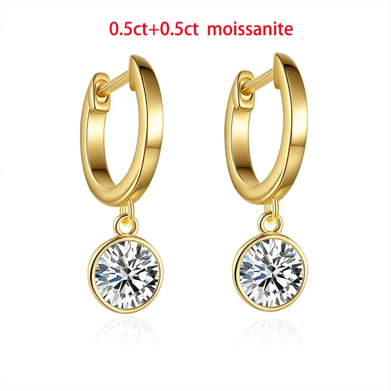 Marquise Hoop Earrings