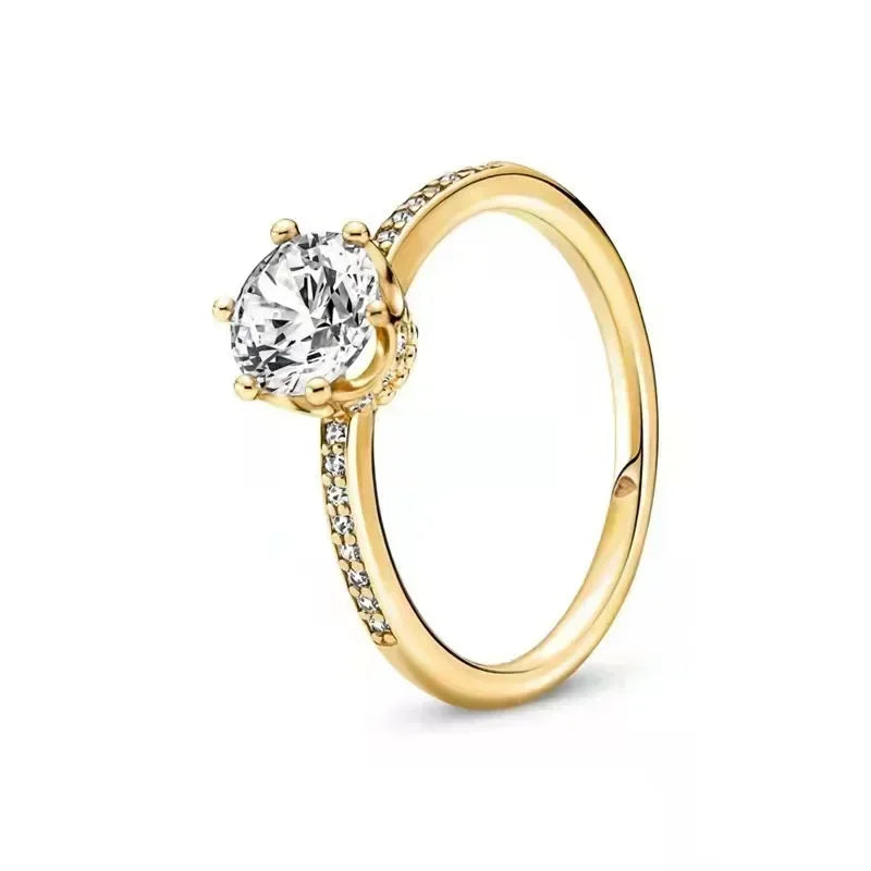 Crown Gold Ring