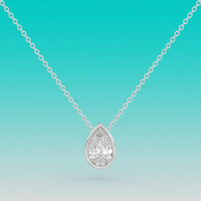 Solitaire Pendant Necklace