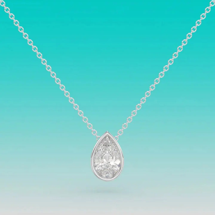 Solitaire Pendant Necklace