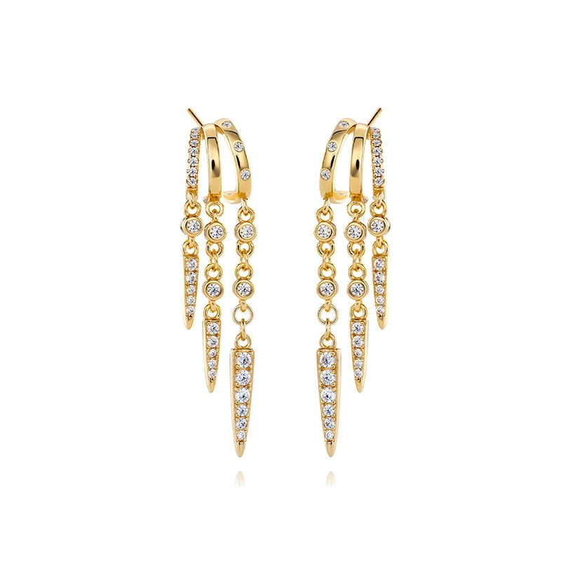 Triple Hoop Earrings
