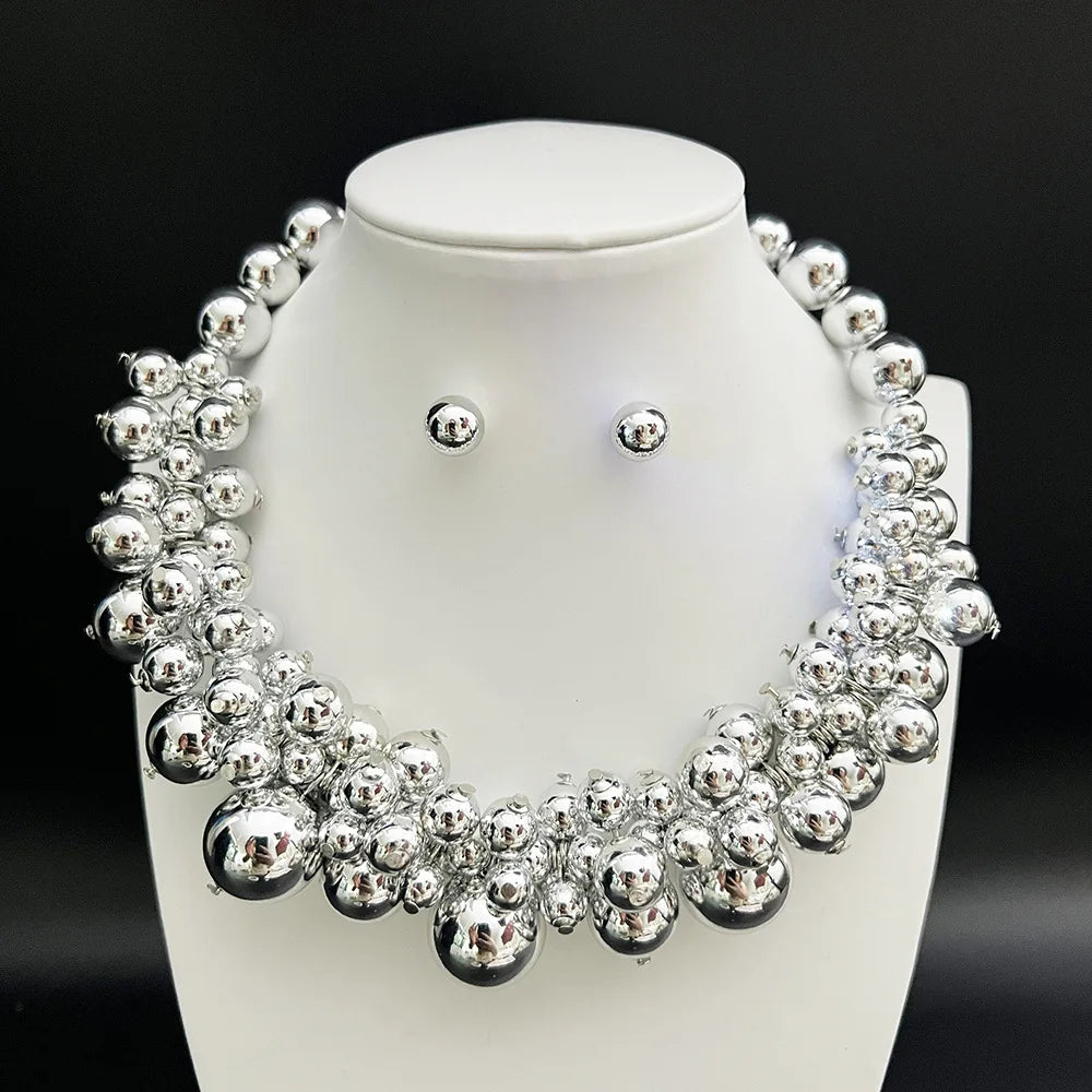 Pearl Beaded Choker
