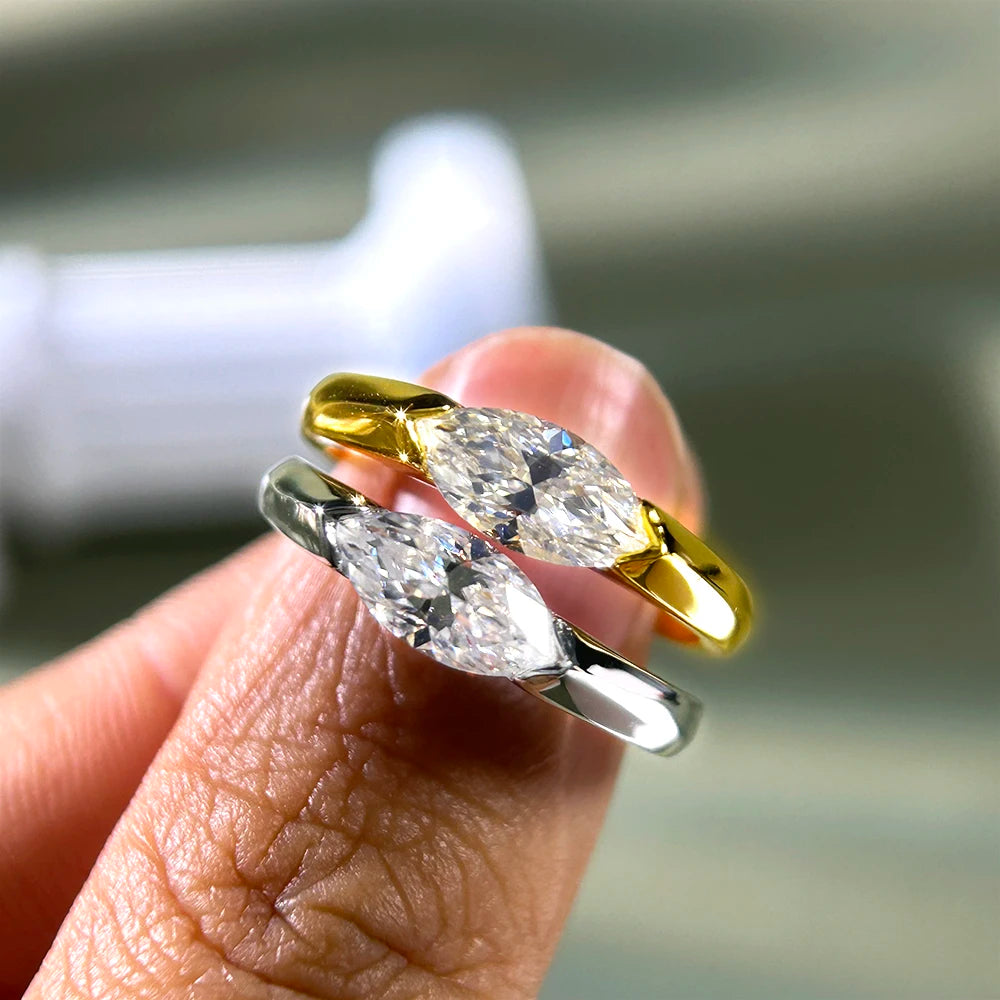 Marquise Solitaire Ring