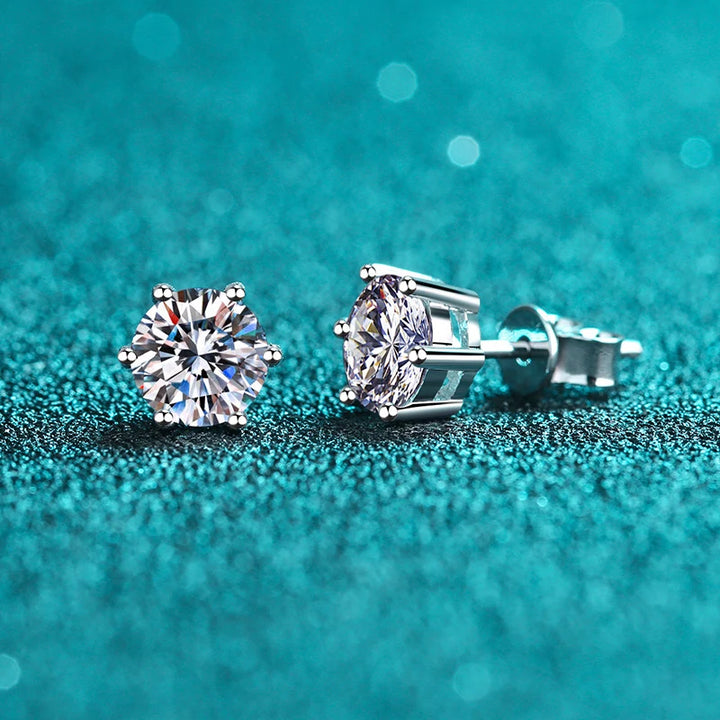Classic Moissanite Studs