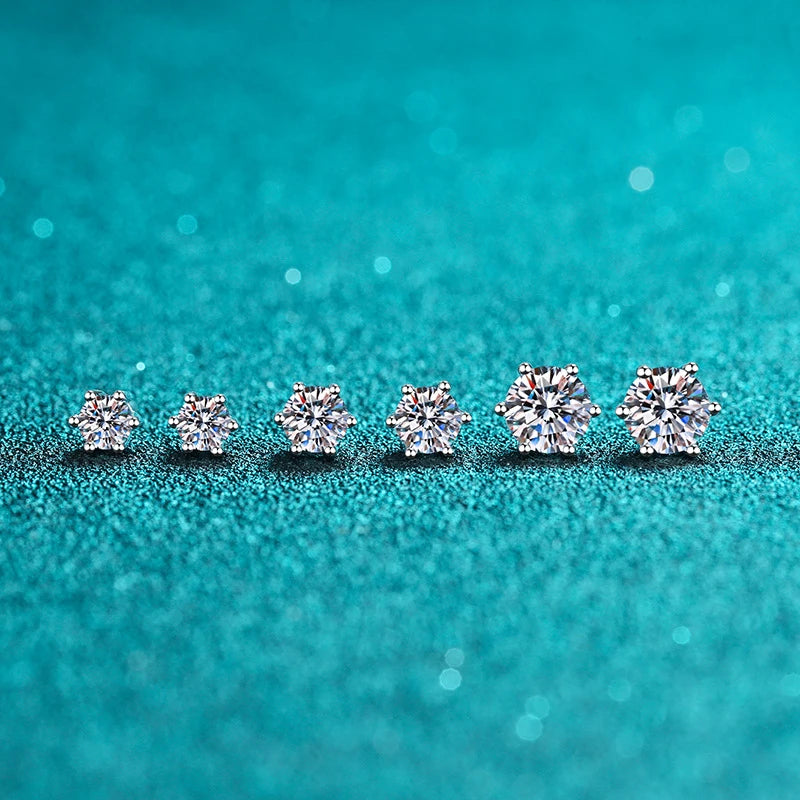 Classic Moissanite Studs
